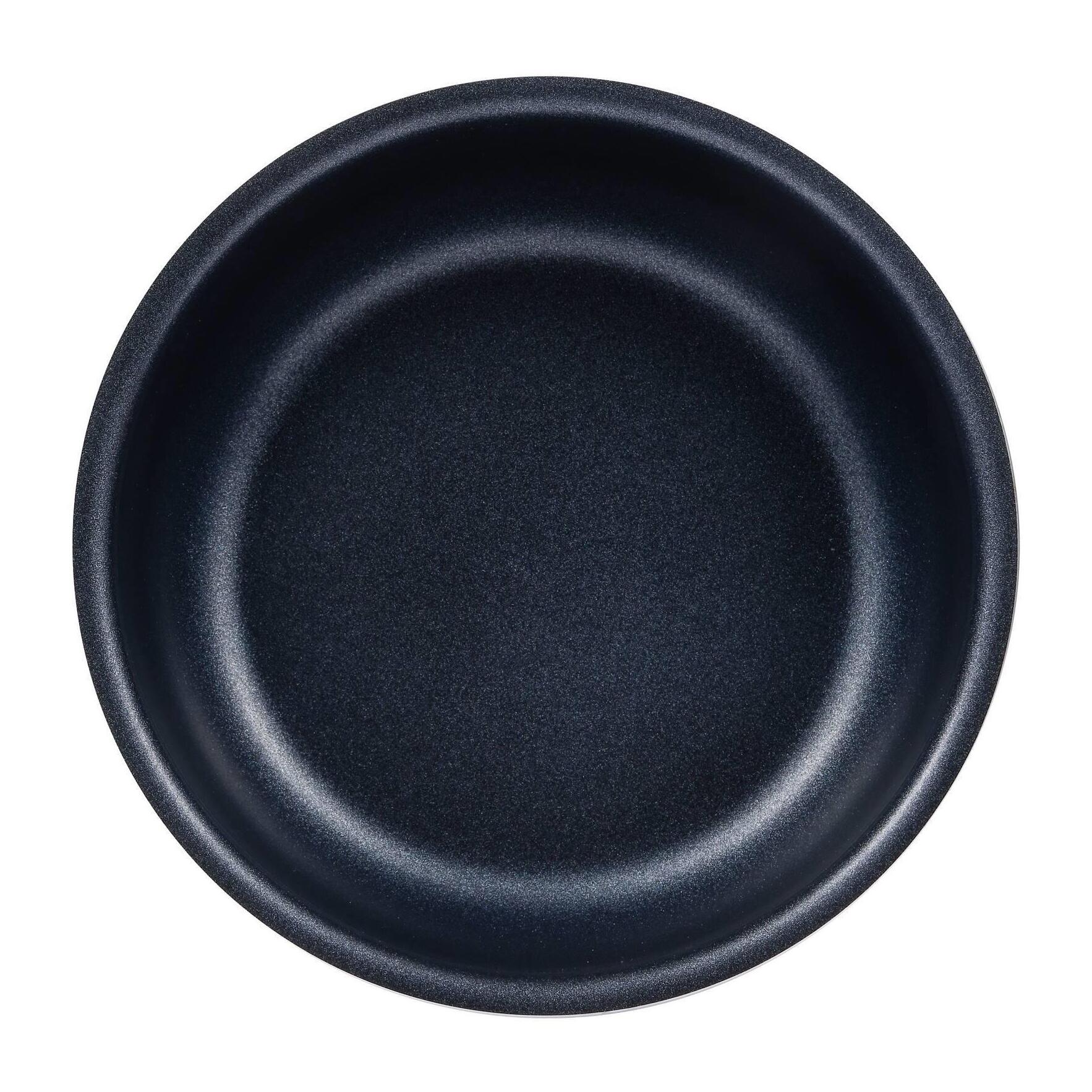 juego de 3 cazos ø16ø18ø20cm aluminio prensado rojo + mango extraíble