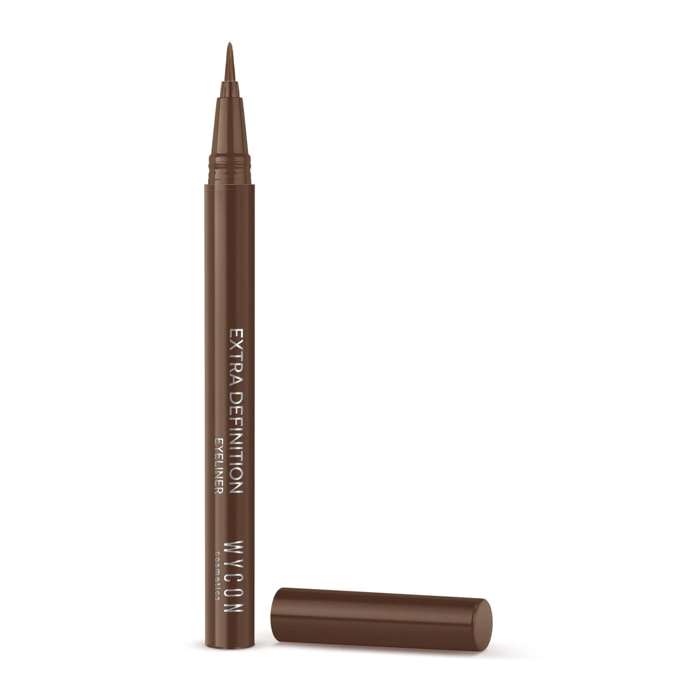 EXTRA DEFINITION EYELINER Eyeliner marrone dalla punta sottile di precisione