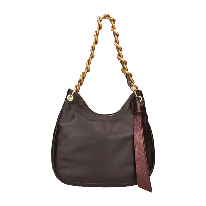 Borsa a spalla Artemisia da donna In Vera pelle Made in Italy 32x24x11 cm