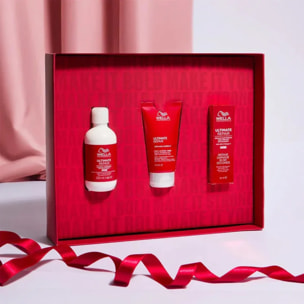 WELLA PROFESSIONALS Set Cofanetto Ultimate Repair Shampoo 100ml + Mask 75ml + Miracle Hair 30ml