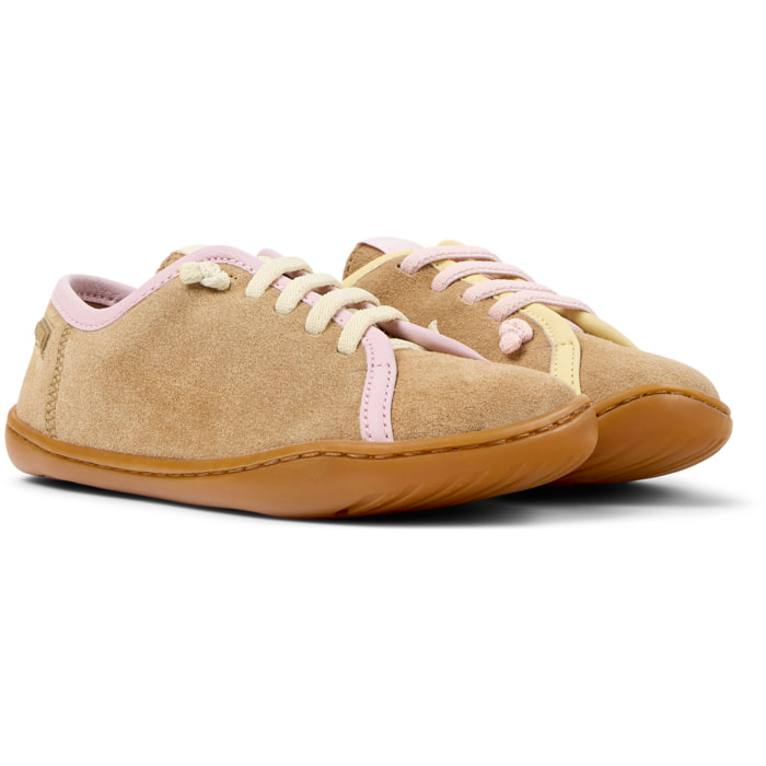 Zapatillas - CAMPER Peu Cami Kids Twins - Marron - Cuero de gamuza
