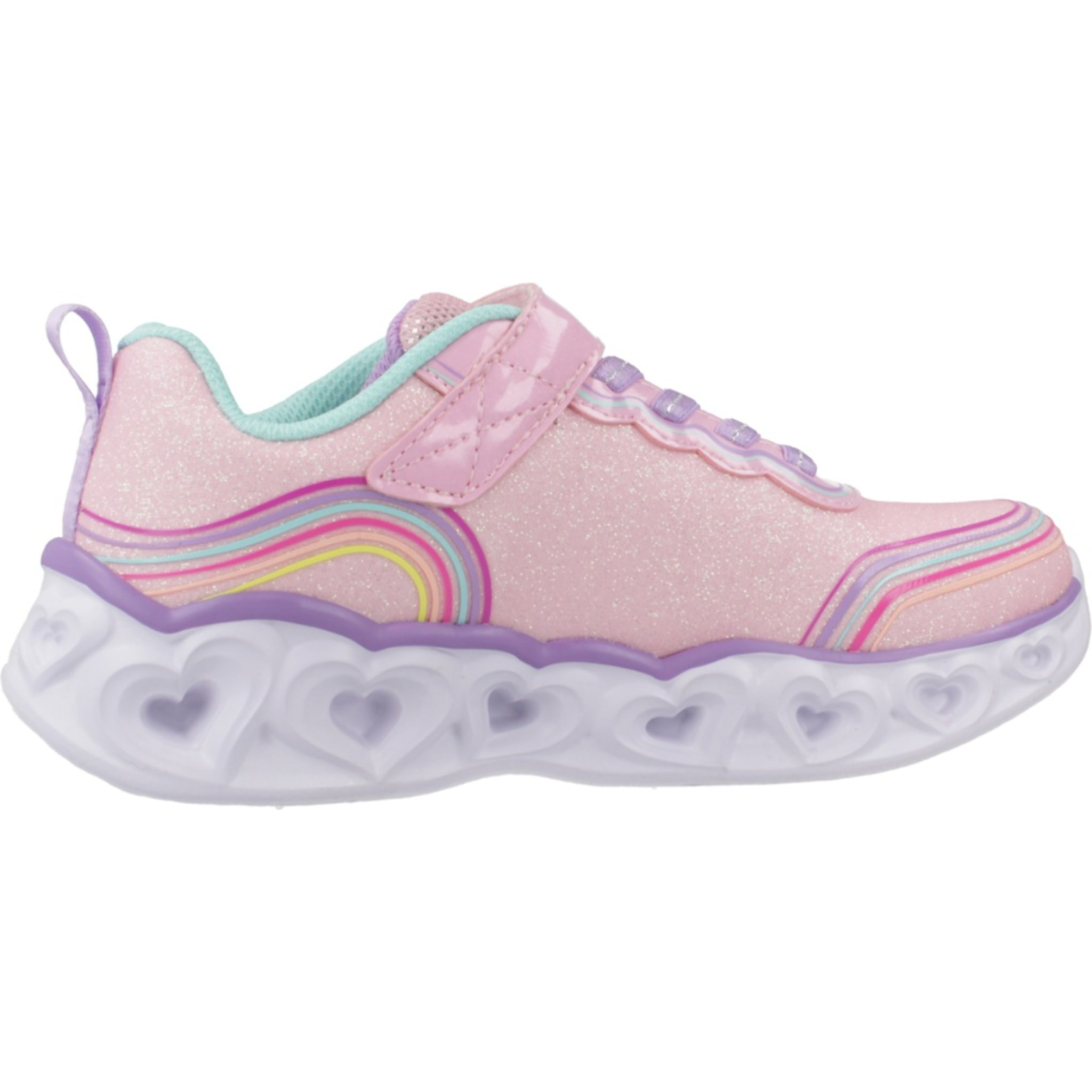 SNEAKERS SKECHERS HEART LIGHTS - RETRO