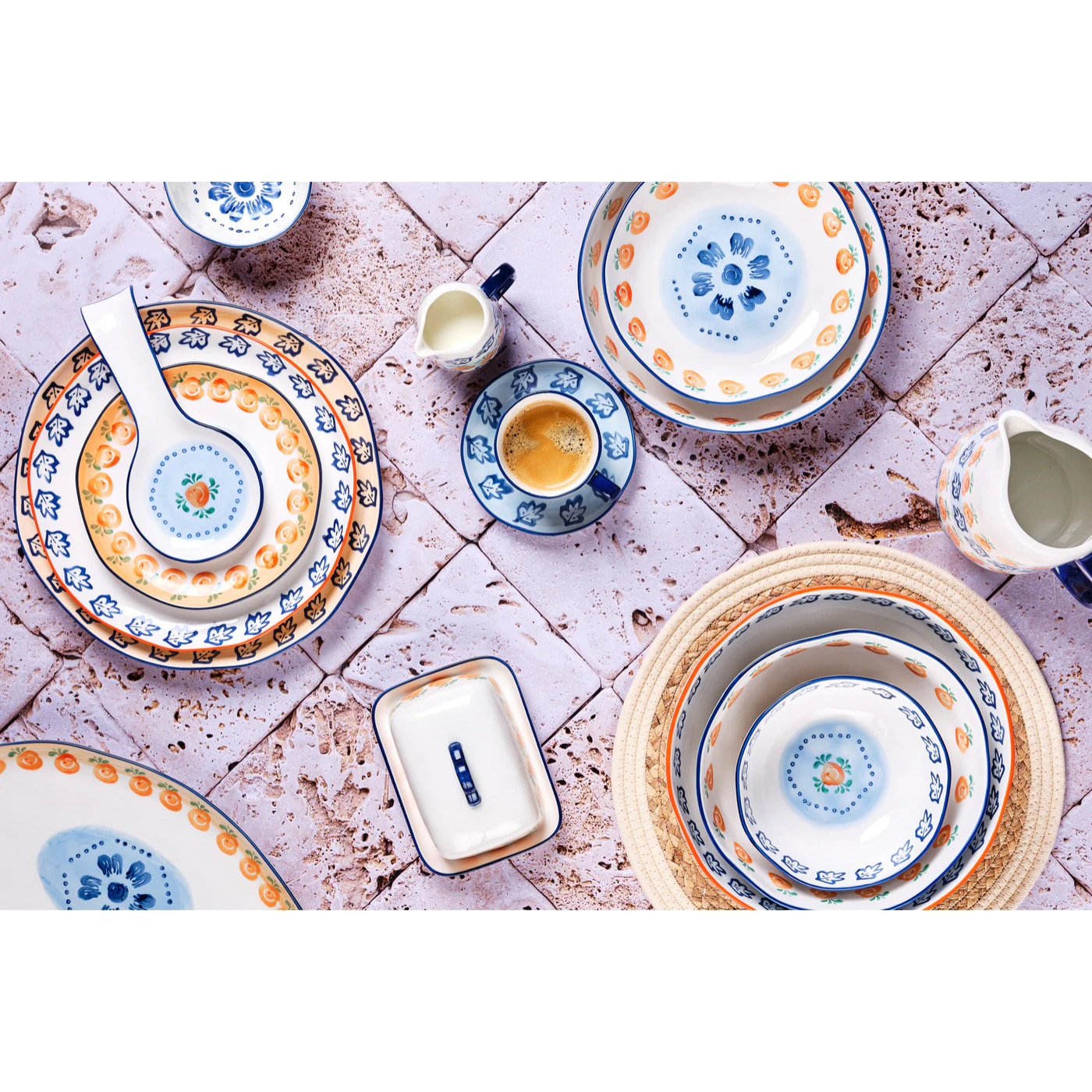 Carafe NAPOLI 170cl - Agrume