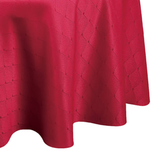 Nappe ronde extérieure esprit bord de mer - Rouge