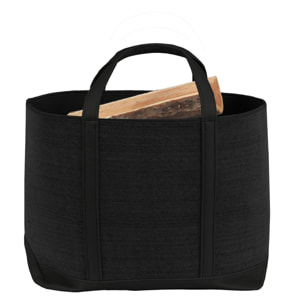 LE MARQUIER - Sac Panier A Buches Belharra - Noir