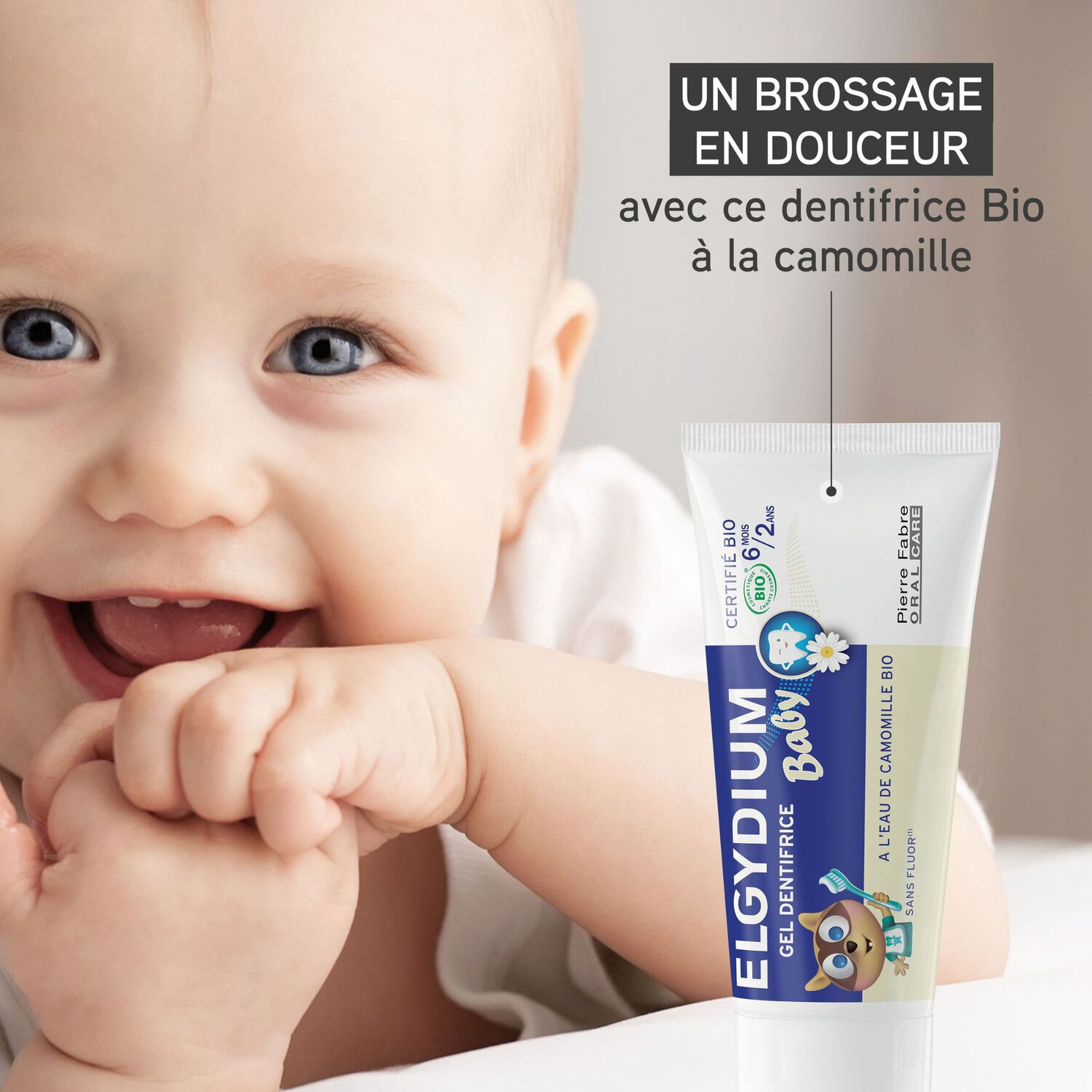 Elgydium Baby - Dentifrice Bébé 6 Mois/2 Ans 30 ml