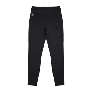 Kappa - Pantaloni Donna Nero - Ivara Pro