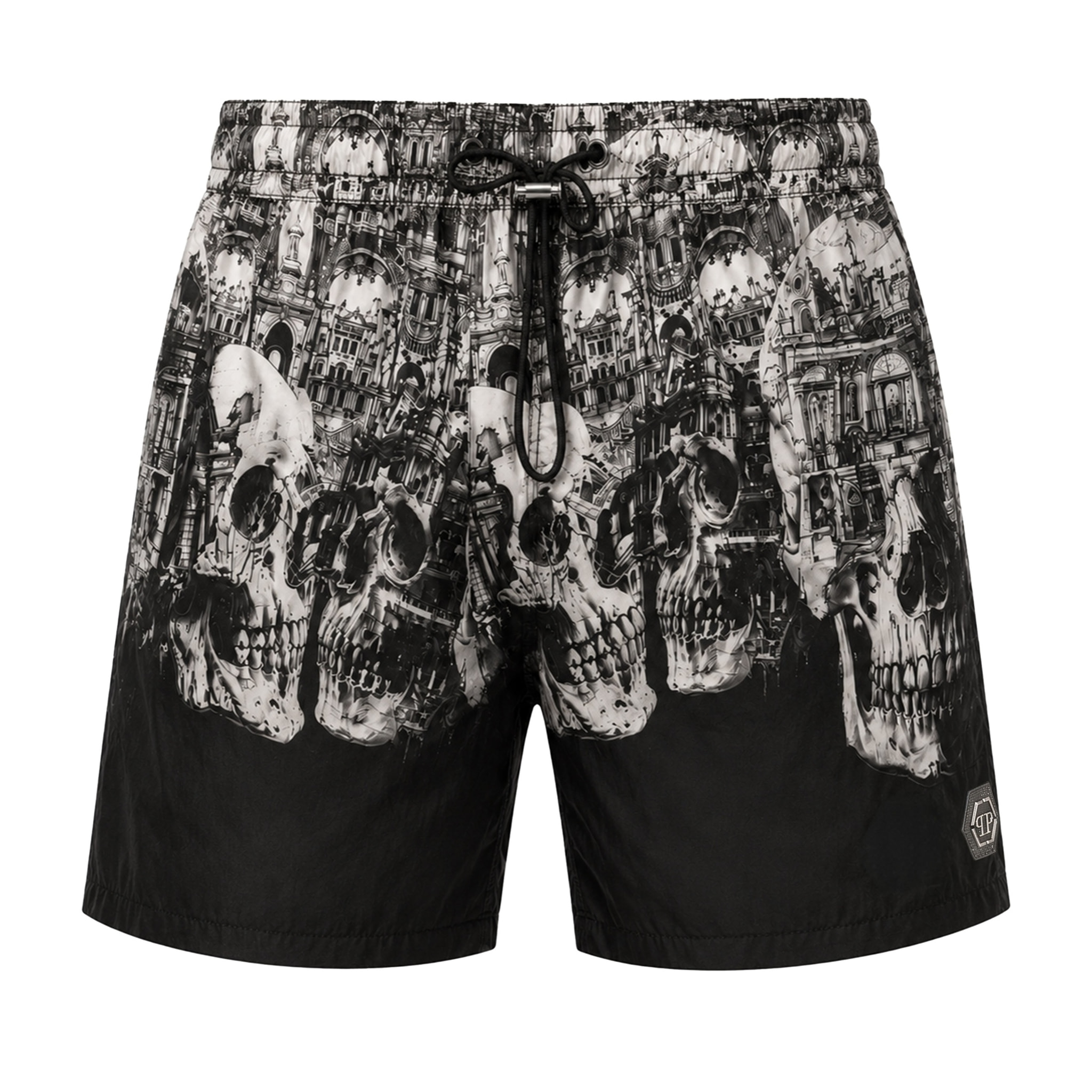 PHILIPP PLEIN Pantalones cortos SKULL