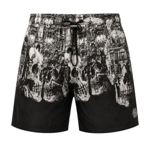 PHILIPP PLEIN Pantalones cortos SKULL