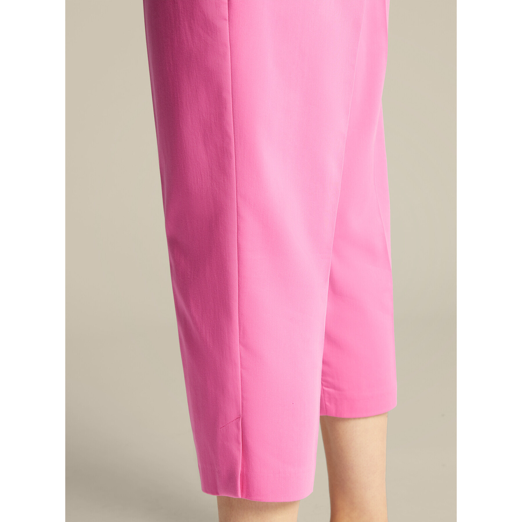 Elena Mirò - Pantalones Capri de tejido sostenible - Fuchsia