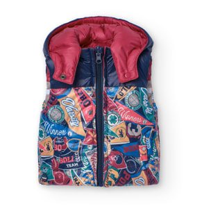 Chaleco reversible de bebé niño