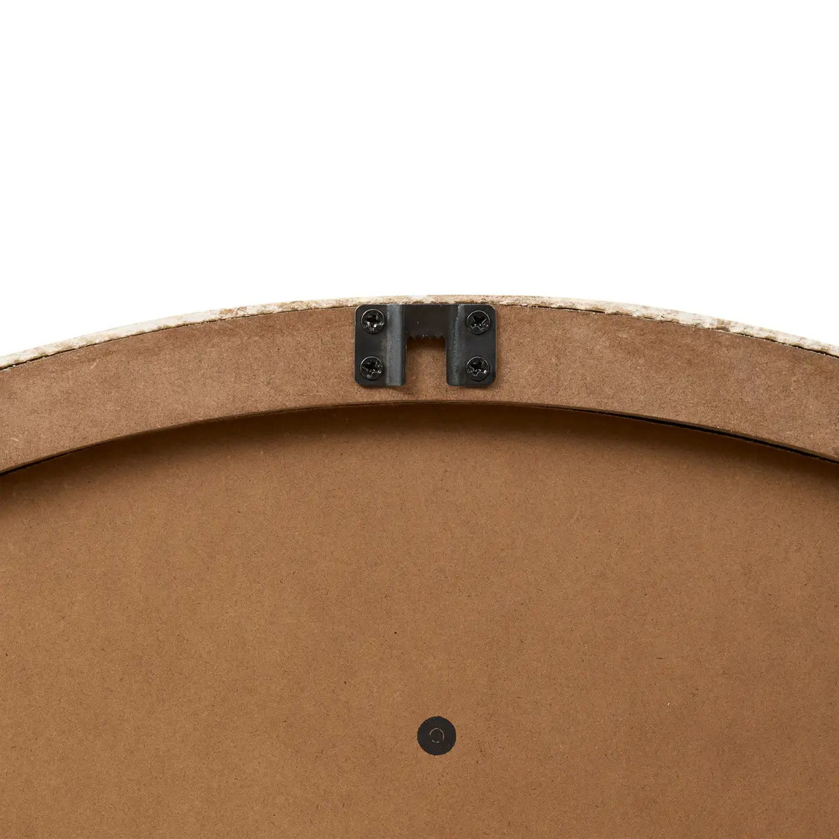 Miroir mural Anaya beige D78cm