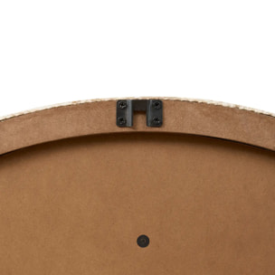 Miroir mural Anaya beige D78cm