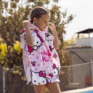 Toalla de Playa de Hello Kitty - 50 x 115 cm - Multicolor