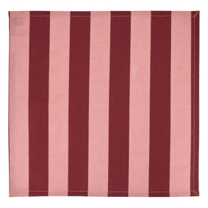 4 serviettes Cherry rouge carmin L40xp40xH0,2cm