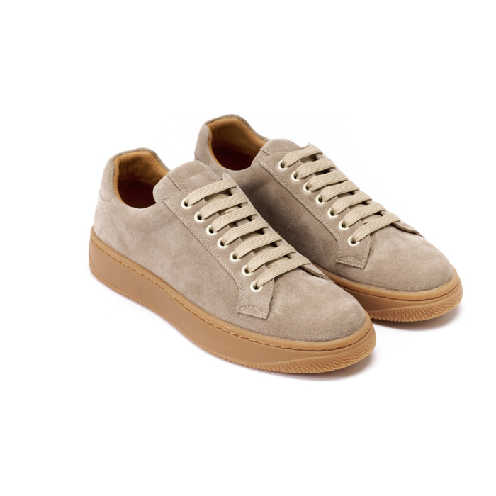 Sneaker British Passport Beige