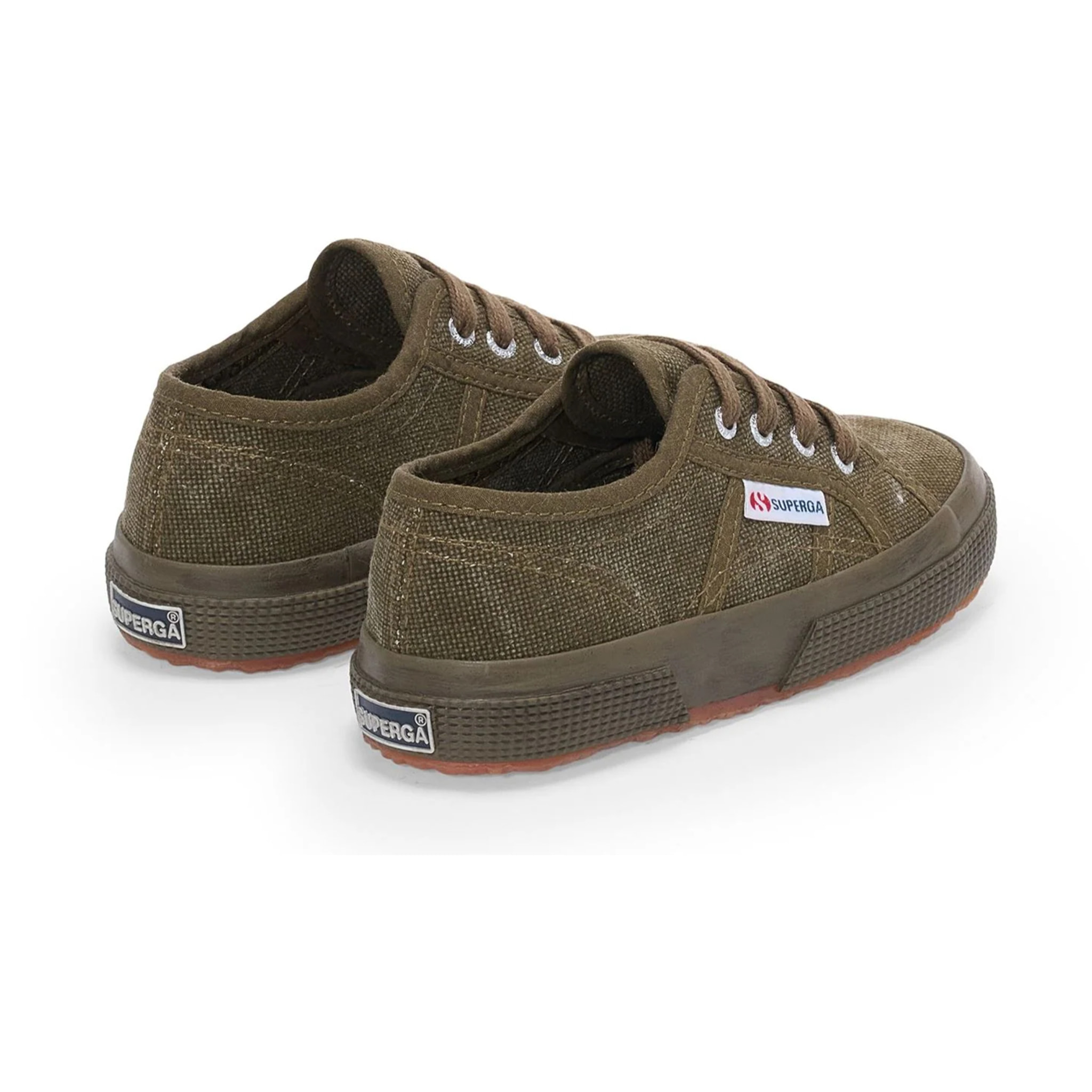 Superga - Bambino/a Verde - 2750 KIDS COTTON STONE WASH