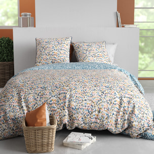 Parure Housse De Couette 3pcs 100% Coton 57 Fils ORIANE
