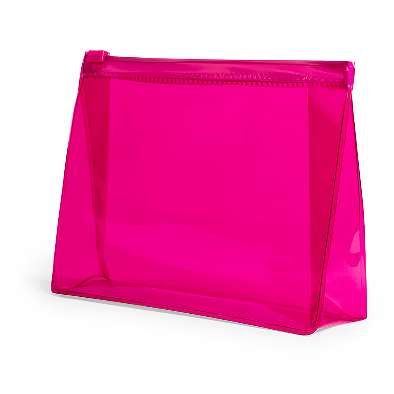 Beauty case da viaggio in PVC trasparente