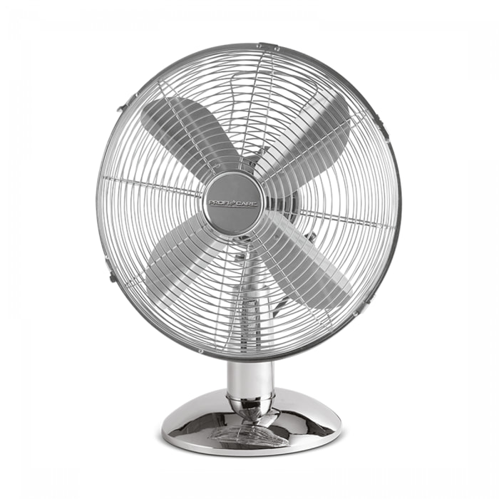 Ventilateur de table design Inox 25 cm Proficare PC-VL 3062 M