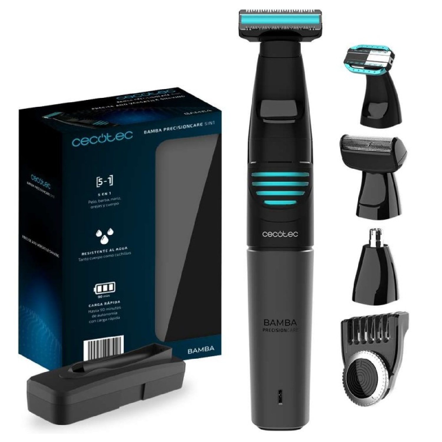 Cecotec Recortadora PrecisionCare 5in1
