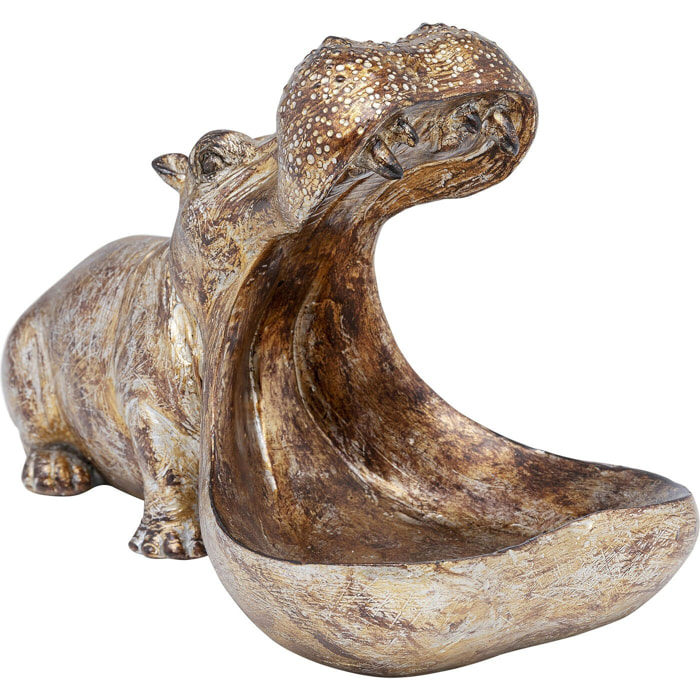Coupe hippopotame cuivré Kare Design