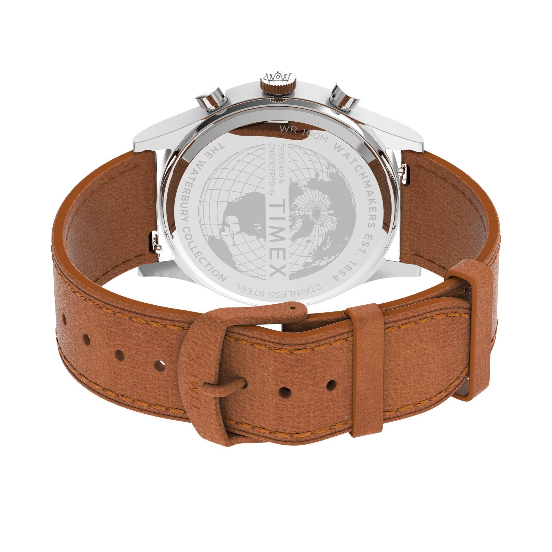 Timex Reloj Analógico De Cuarzo Gmt Waterbury Traditional Gmt