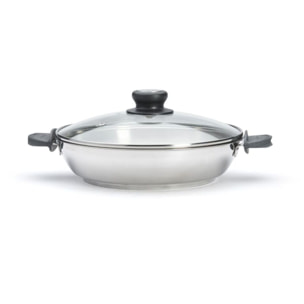 Poêle DE BUYER Twisty tout inox 28cm