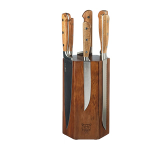 Bloc couteaux de cuisine JAKOB IMATRA - 7 pièces