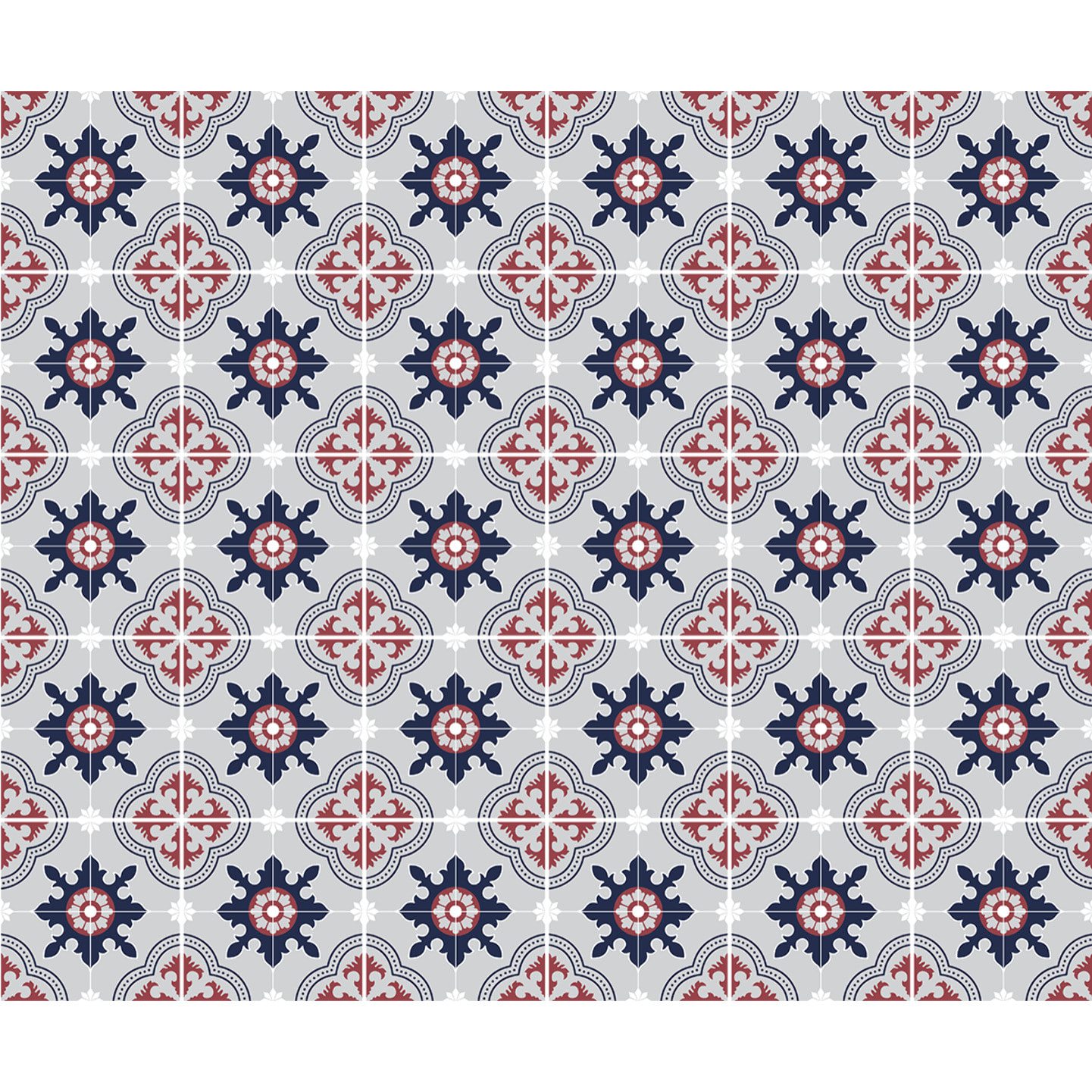 Stickers muraux - Sticker Mural Carrelage adhésif Cuisine Salle de Bain - 30 STICKERS CARRELAGES AZULEJOS LAURINA