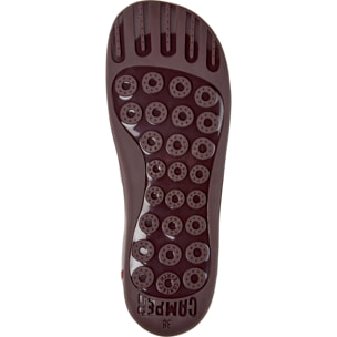 Zapatillas - CAMPER Peu Cami - Burdeos - Cuero liso