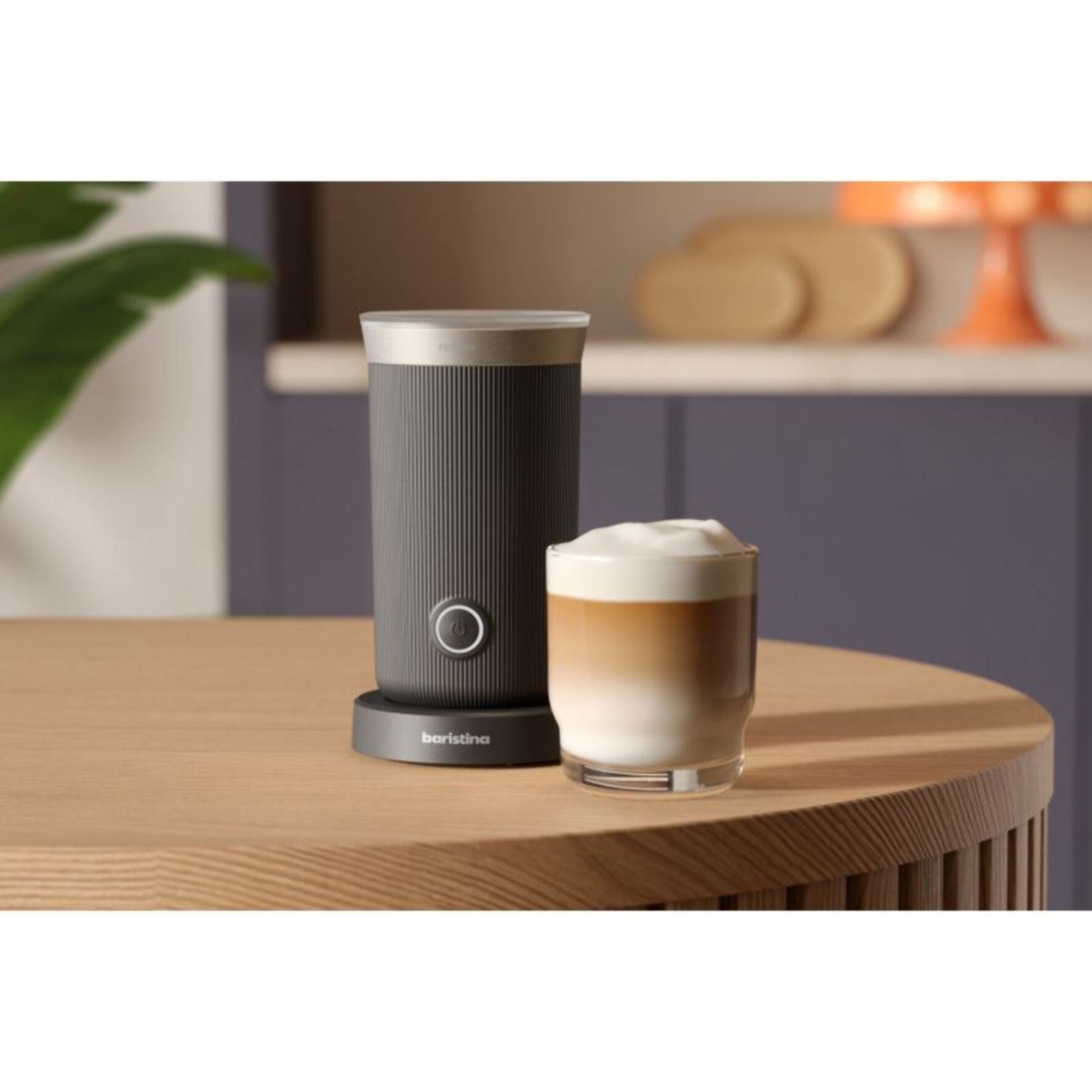 Mousseur à lait PHILIPS noir pour baristina