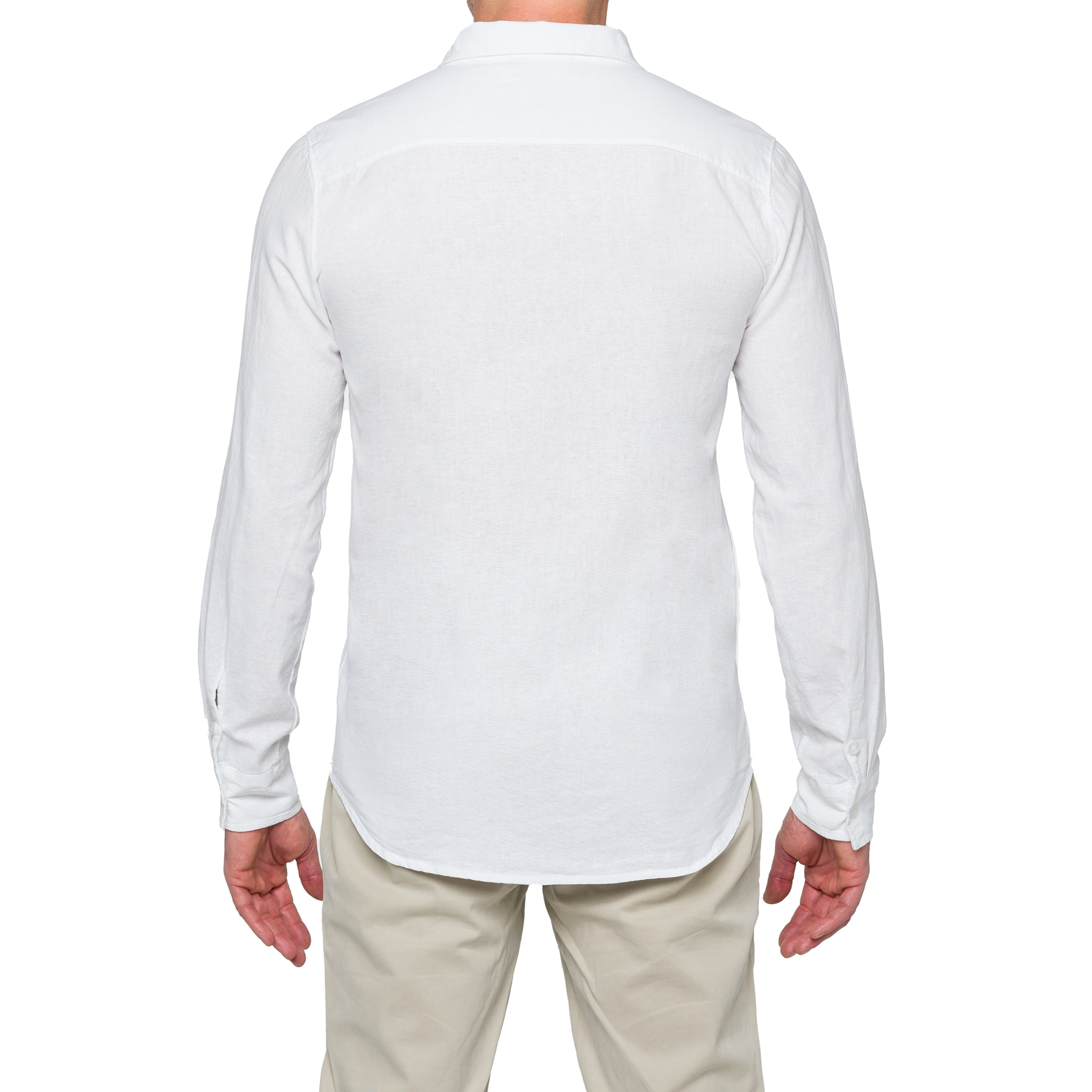 Camisa de lino Hot Buttered Saunders Blanco