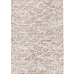 Alfombra impresa estilo abstracto en tonos tierra Class, varias medidas disponibles