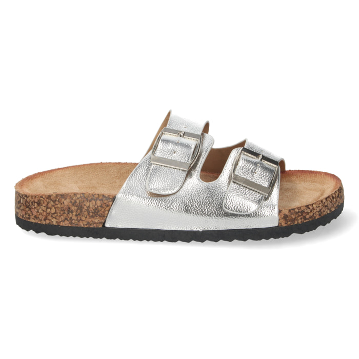 Sandalia de Plana Bio con Hebillas Buonarotti