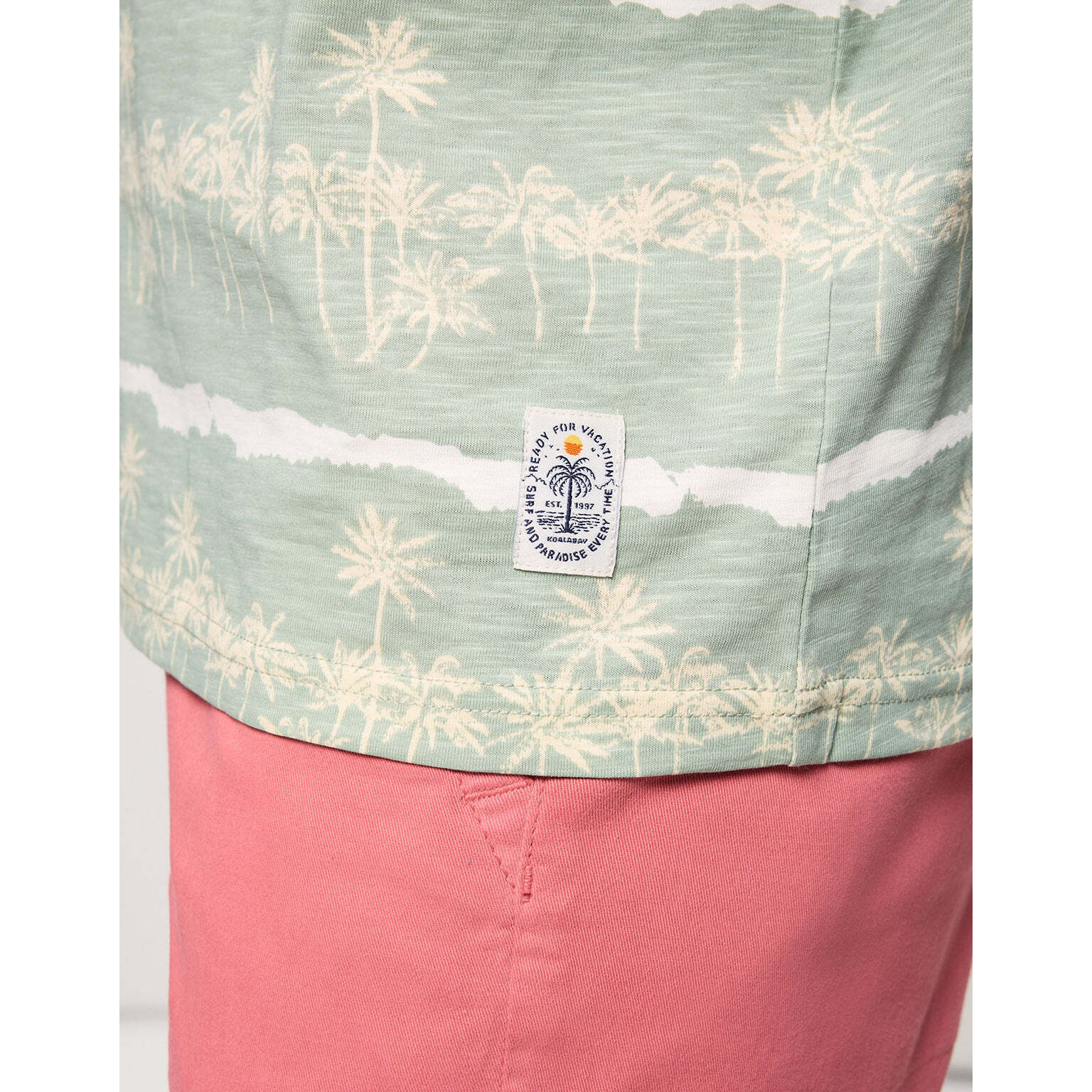 Camiseta Manga Corta Verde - Palmocean