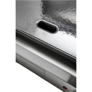 Plancha électrique RIVIERA ET BAR QPL1060 émaillée 2 brûleurs à poser, 57x35 cm