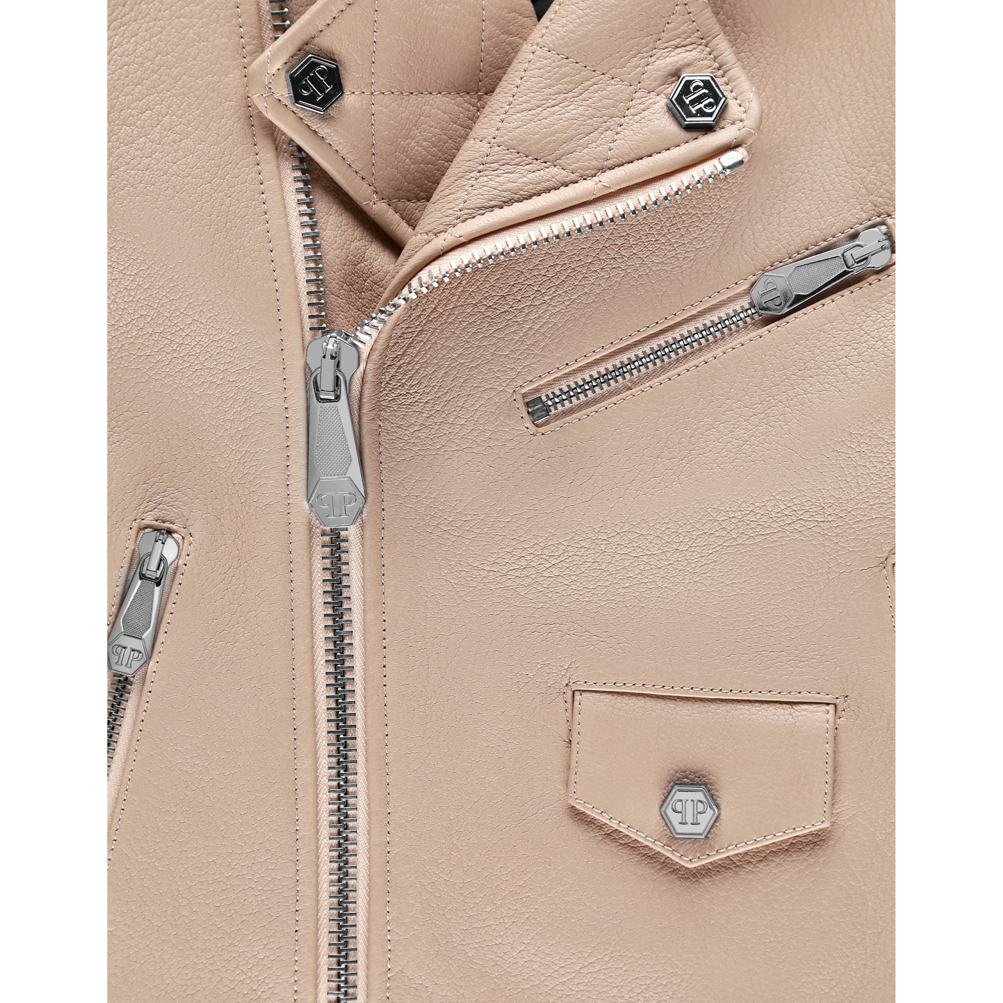 PHILIPP PLEIN Biker Jacket ICONIC PLEIN