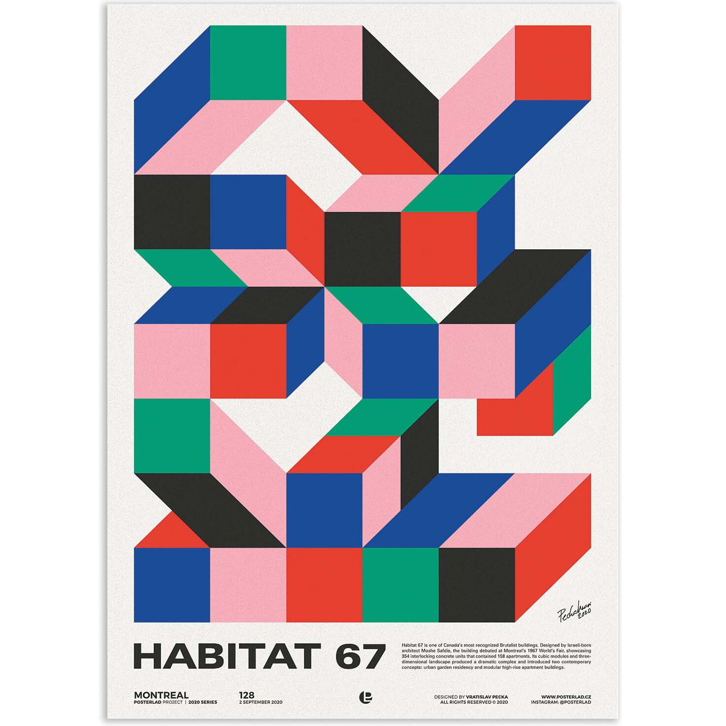 Affiche - Habitat 67 - Posterlad