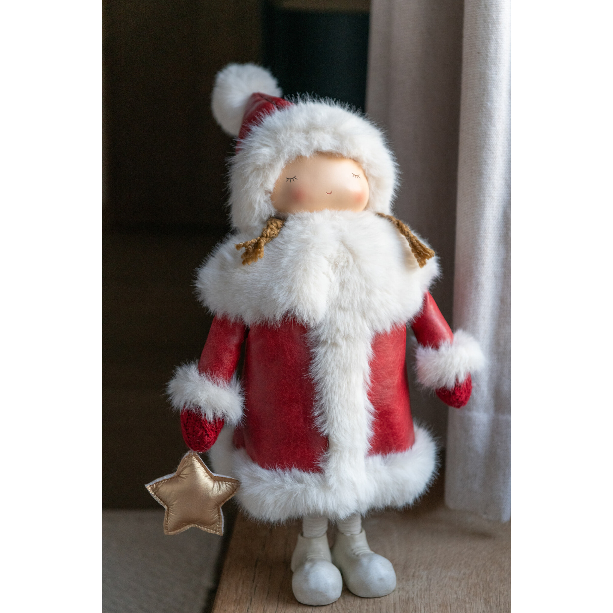 J-Line figurine Fille + Étoile - polyrésine - mix - large - 2 pièces