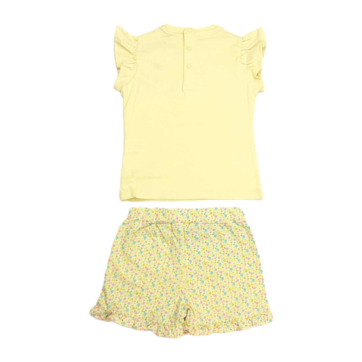 COMPLETO TSHIRT E SHORT VOLANT