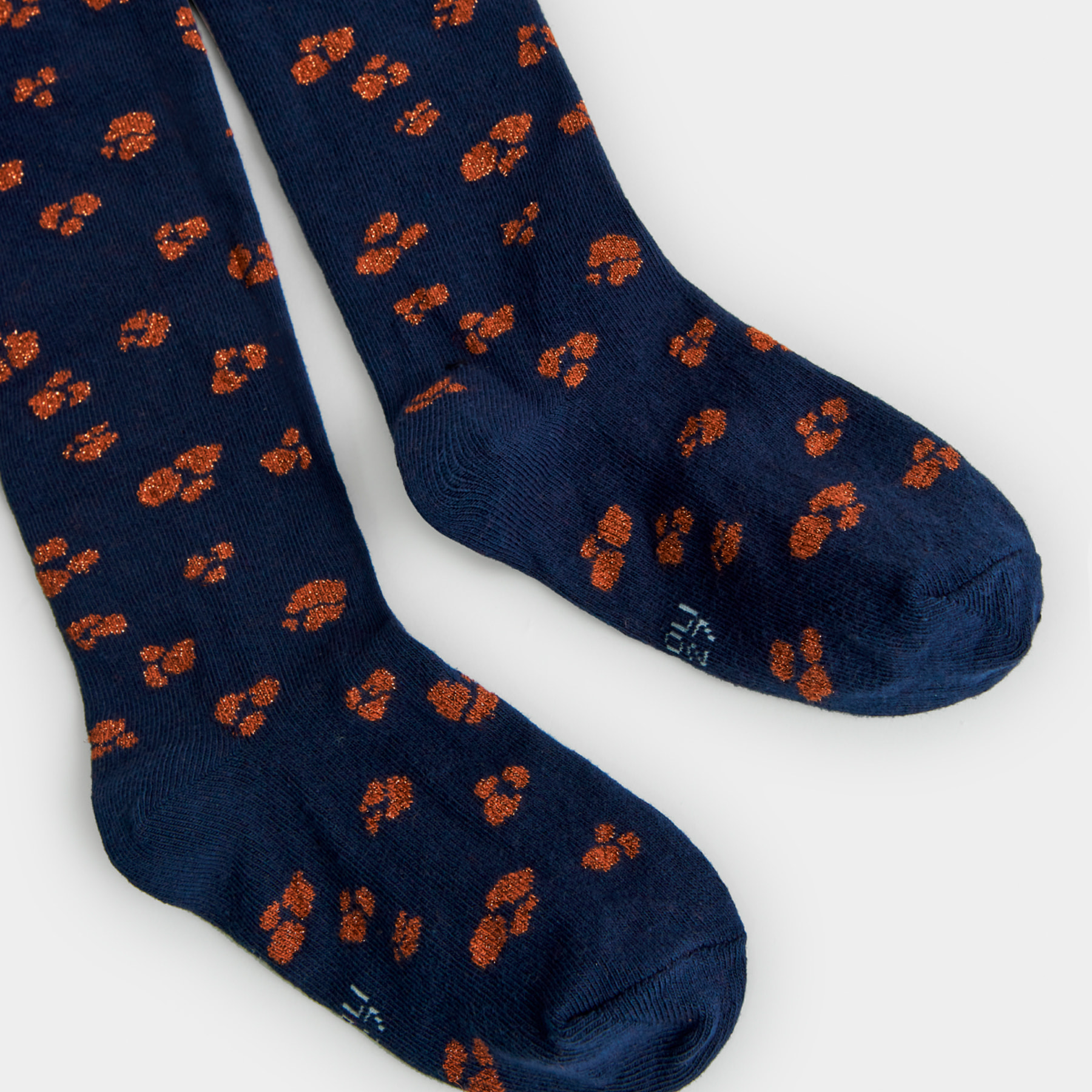 Leotardo jacquard de niña -BCI