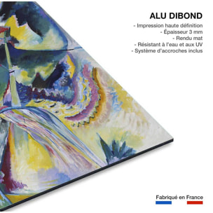 Tableau d'art Improvisation de Kandinsky Tableau alu Dibond