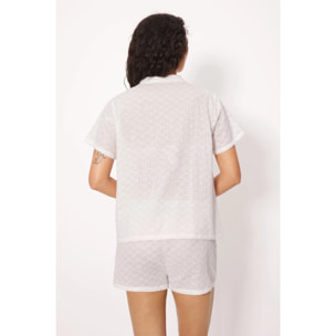 T-shirt a maniche corte Bianco