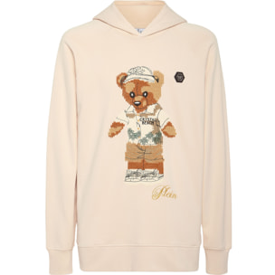 PHILIPP PLEIN Felpa con cappuccio TEDDY