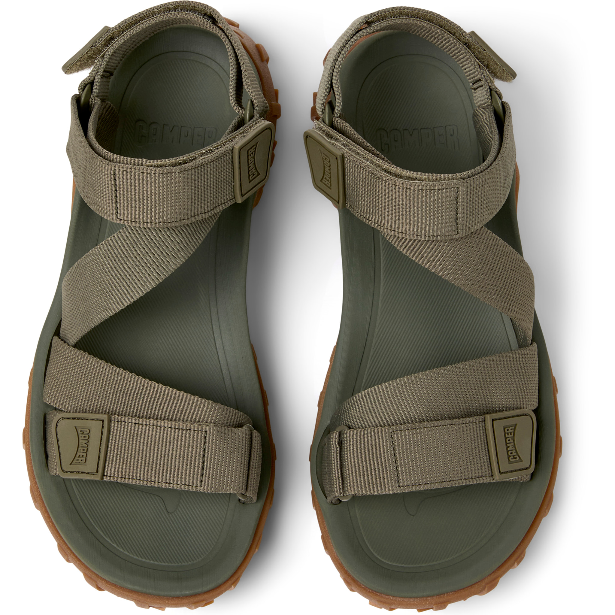 Sandalias - CAMPER Drift Trail Sandal - Verde - Textil técnico
