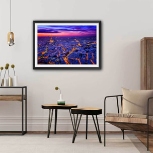 Affiche paysage paris city lights Affiche seule