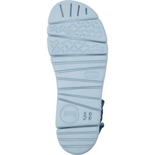 Sandalias - CAMPER Oruga Up - Azul - Textil técnico (poliéster reciclado)