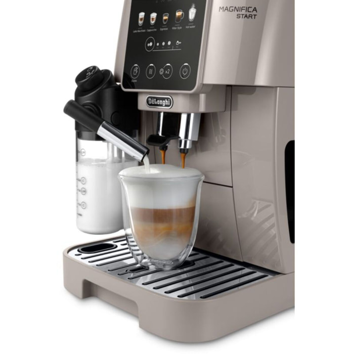 Expresso Broyeur DELONGHI FEB2291.BG Magnifica Start Pop Latte Beige