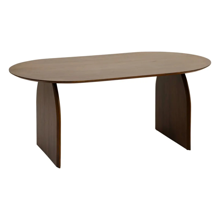 Table à manger "Isana" L180cm marron